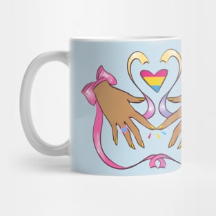 Pansexual Flag Ribbon Mug